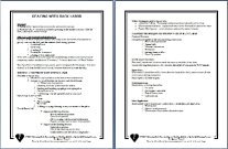 Back Labor Relief Brochure